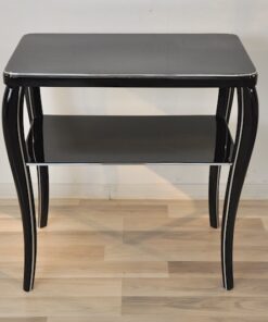 Art Deco Sidetable, wonderful furniture, chromebars, handpolished, filigree