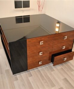 Cube Designer Sideboard XL, from a London Hotel, Rosewood, wonderful furniture