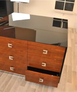 Cube Designer Sideboard XL, from a London Hotel, Rosewood, wonderful furniture