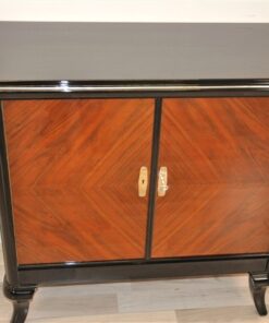 rare cherrywood furnier, Elegant feet in french style, handpolished