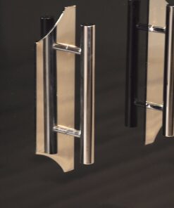 high quality Art Deco chrome handles, fittings,