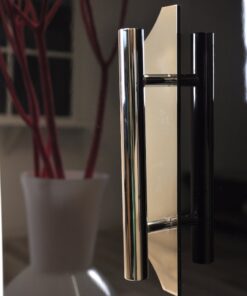 high quality Art Deco chrome handles, fittings,