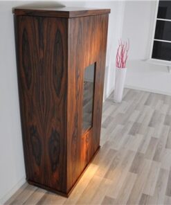 Art Deco Bar Cabinet, Rosewood, wonderful furnier, plenty of storage, luxurious design, absolute eyecatcher