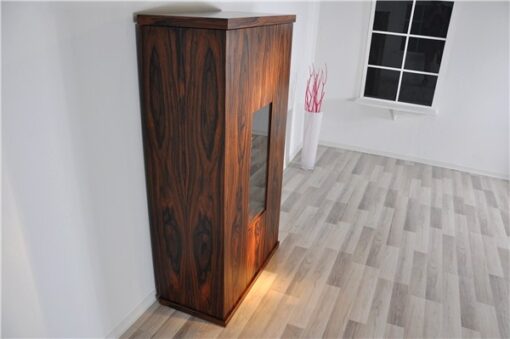 Art Deco Bar Cabinet, Rosewood, wonderful furnier, plenty of storage, luxurious design, absolute eyecatcher