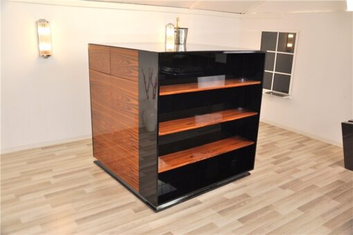 Cube Designer Sideboard, Art Deco, Rosewood, modern Style, plenty of storage space, elegant design