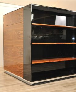 Cube Designer Sideboard, Art Deco, Rosewood, modern Style, plenty of storage space, elegant design