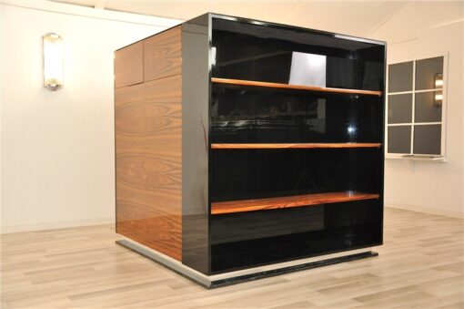 Cube Designer Sideboard, Art Deco, Rosewood, modern Style, plenty of storage space, elegant design