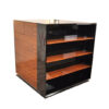 Cube Designer Sideboard, Art Deco, Rosewood, modern Style, plenty of storage space, elegant design