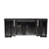 Art Deco Lowboard, Sideboard, big drawer, great feet, highglossblack pianolacquer, swing doors