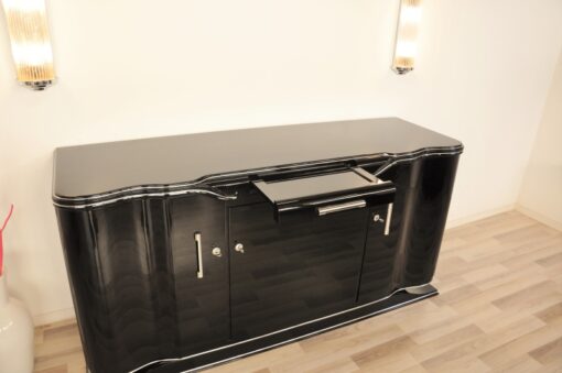 Art Deco, Sideboard, Design, Era, 1920s, Buffet, Lowboard, highgloss, pianolacquer, high quality, living room, restored, original