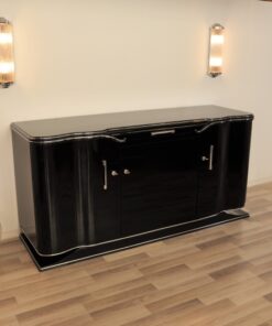 Art Deco, Sideboard, Design, Era, 1920s, Buffet, Lowboard, highgloss, pianolacquer, high quality, living room, restored, original