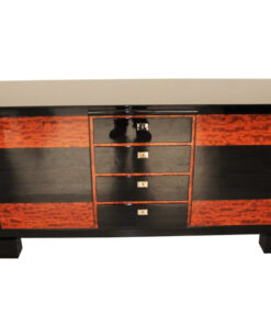 Art Deco, credenza, sideboard, buffet, piano lacquer, high gloss, polished, handmade, storage, living room, design, commode