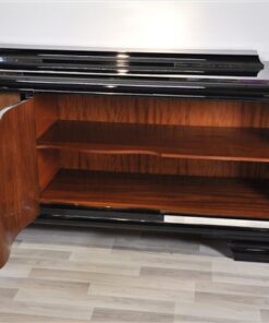 Art Deco, Buffet, Credenza, Sideboard, Burlwood, highgloss, french, storage, space, elegant, body , form, applications, original