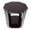 Art Deco, design, style, side table, coffe table, macassar, veneer, octagonal tabletop, furniture, living room, luxurious