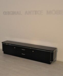 ArtDeco, Lowboard, Sideboard, commode, piano lacquer, highgloss, antique, furniture, chrome, livingroom, design, hand polished