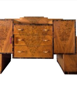 Art Deco, bar cabinet, buffet, drybar, credenza, sideboard, original, rootwood, vintage, interior, interiordesign, spain, 1920s, storage