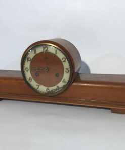 Clock, floor clock, brown, antique, luxury, living room, light brown, unrestored, design, elegant, wood, brass, inlays, great foot