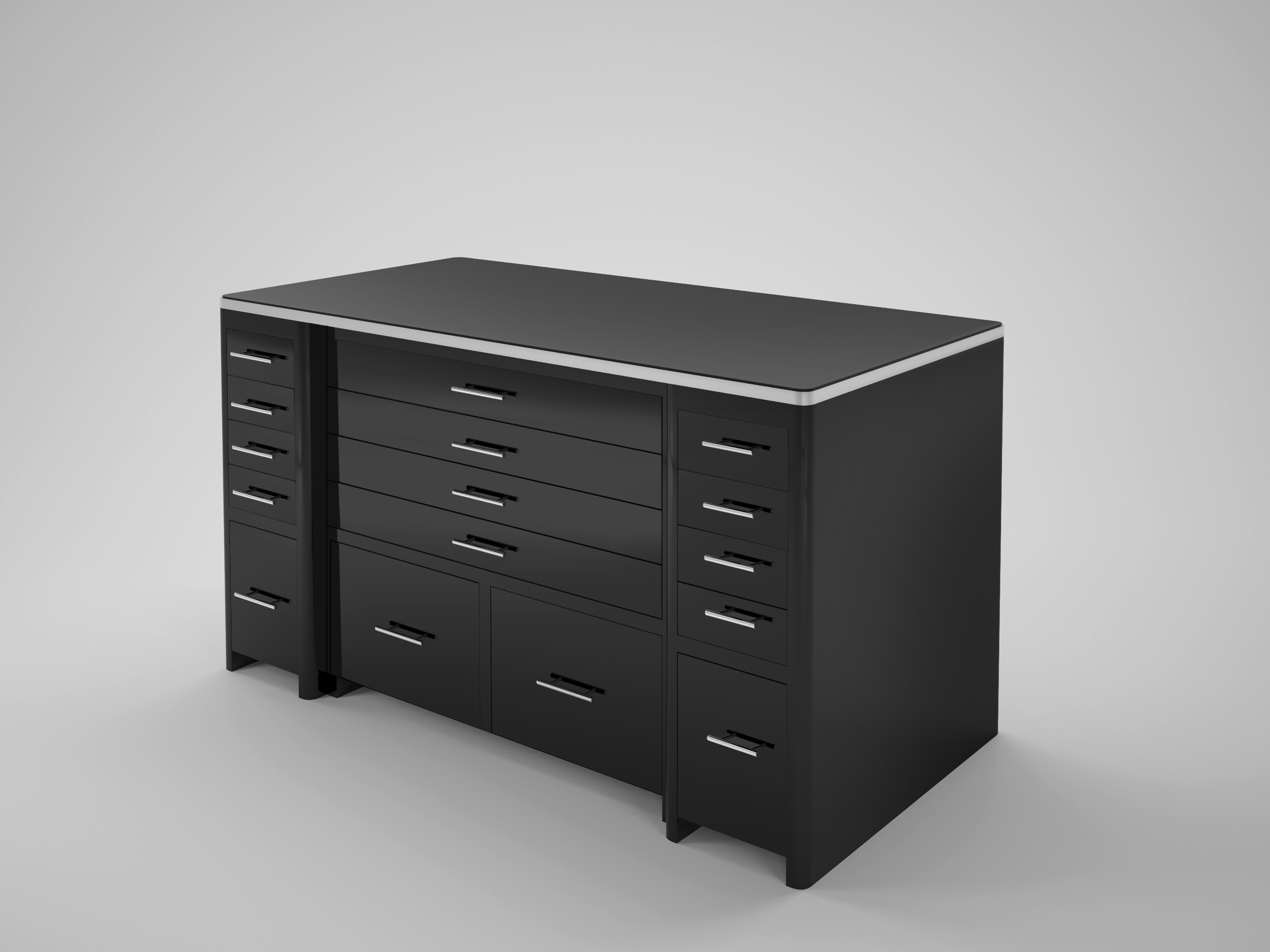 high gloss filing cabinet