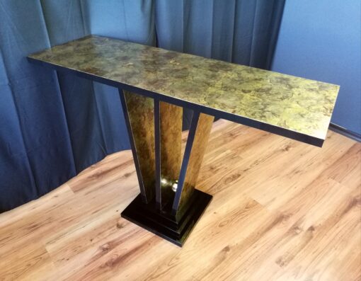 Design console table oxide, Art Deco, Black, Colorful, Table, Wall Console, Narrow Table, Interior Design, Living room, Bedroom