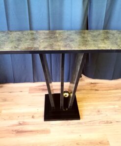 Design console table oxide, Art Deco, Black, Colorful, Table, Wall Console, Narrow Table, Interior Design, Living room, Bedroom