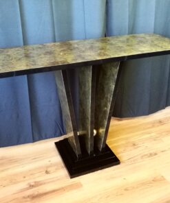 Design console table oxide, Art Deco, Black, Colorful, Table, Wall Console, Narrow Table, Interior Design, Living room, Bedroom