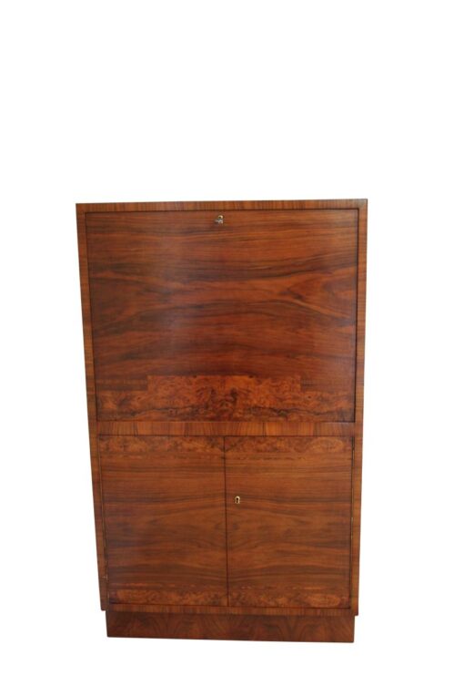 secretary, restored, brown, big foot, veneer, antique, living room, elegant, pattern, luxury, big, stable, pattern, wood,