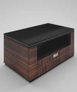 art, deco, desk, macassar, double-sided, brown, black, drawers, large, wide, design, luxury, office, living room, wood, pattern