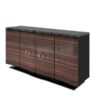 art, deco, sideboard, sideboards, design, macassar, veneer, swinging, brown, black, antique, old, new, restored, living room, wood