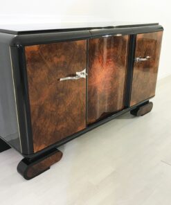 Walnut Burl Wood Art Deco Sideboard from the 1920s, Art Deco Furniture, Design Furniture, Interior Design, Antique furniture, luxury furniture