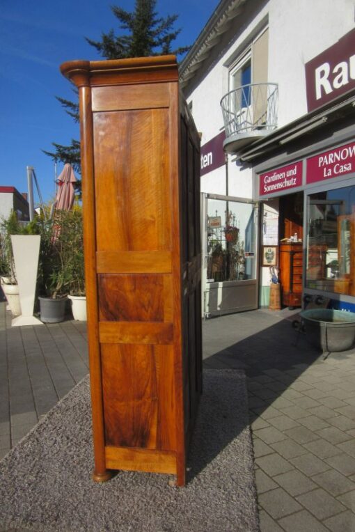 Biedermeier Hall Cabinet Walnut circa 1830, Biedermeier Cupboard, Antique Hall Cabinet, Antique Cupboard, Original Biedermeier Furniture