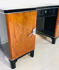 Art Deco Two Color Desk from France 1930s, Art Deco Furniture, Modern Design, Luxury Interiors, Writing Tables, Luxury Items, Modern Art Deco Design