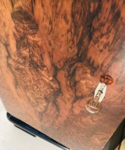 1930s Art Deco Walnut Burl Commode, Art Deco Furniture, France, Design, Interior Design, Luxury Furniture, Art Deco Design, Chest of Drawers