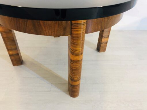 French Art Deco Coffee Table 1930s, Antique Side Tables, Design Tables, Luxury Side Table, Walnut Wood, Interior Design, Design Furniture