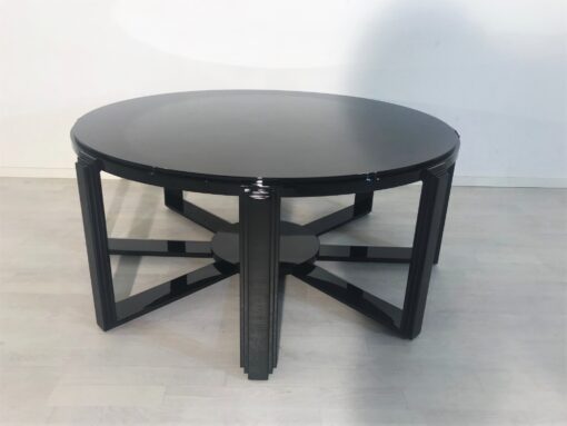 Art Deco Inspired Design Couch Table High Gloss Black, Design Furniture, Interior Design Sourcing, High Gloss Black Table, Luxury Furniture