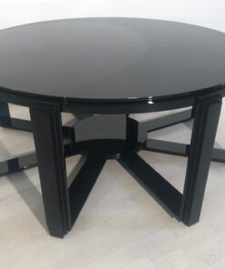 Art Deco Inspired Design Couch Table High Gloss Black, Design Furniture, Interior Design Sourcing, High Gloss Black Table, Luxury Furniture