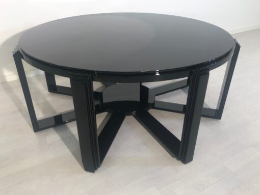 Art Deco Inspired Design Couch Table High Gloss Black, Design Furniture, Interior Design Sourcing, High Gloss Black Table, Luxury Furniture