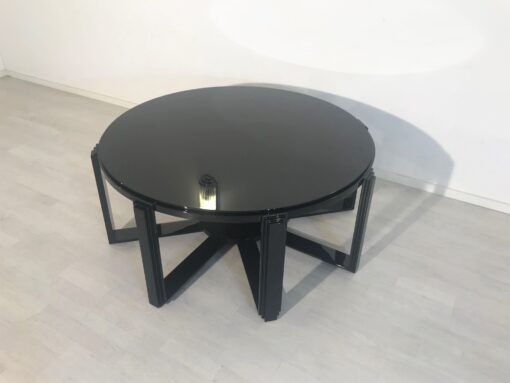 Art Deco Inspired Design Couch Table High Gloss Black, Design Furniture, Interior Design Sourcing, High Gloss Black Table, Luxury Furniture