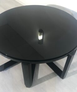 Art Deco Inspired Design Couch Table High Gloss Black, Design Furniture, Interior Design Sourcing, High Gloss Black Table, Luxury Furniture