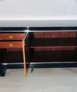 art, deco, furniture, black, sideboard, 1920, old, antique, original, living room, elegant, modern, design, restored, awesome