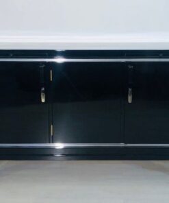 art, deco, furniture, black, sideboard, 1920, old, antique, original, living room, elegant, modern, design, restored, awesome