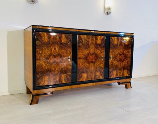 Walnut Sideboard from the Art Deco Era, Antique Sideboard for sale, Art Deco Sideboards, Antique Dealer, Art Deco Furniture Dealer, Luxury Furniture