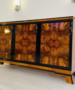 Walnut Sideboard from the Art Deco Era, Antique Sideboard for sale, Art Deco Sideboards, Antique Dealer, Art Deco Furniture Dealer, Luxury Furniture