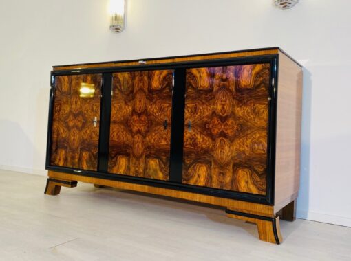 Walnut Sideboard from the Art Deco Era, Antique Sideboard for sale, Art Deco Sideboards, Antique Dealer, Art Deco Furniture Dealer, Luxury Furniture