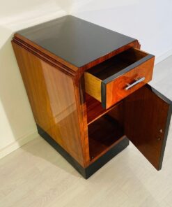 Small Art Deco Commode or Cabinet 1920s Furniture, Art Deco furniture, commodes, luxury furniture, antiques, restored antiques, walnut furniture