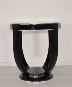 Art Deco Design Side Table with Sixteen Corners, Luxury Side Tables, Design furniture, art deco furniture, interior design sourcing, high gloss furniture