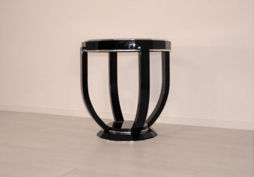 Art Deco Design Side Table with Sixteen Corners, Luxury Side Tables, Design furniture, art deco furniture, interior design sourcing, high gloss furniture