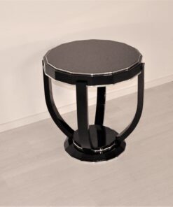 Art Deco Design Side Table with Sixteen Corners, Luxury Side Tables, Design furniture, art deco furniture, interior design sourcing, high gloss furniture