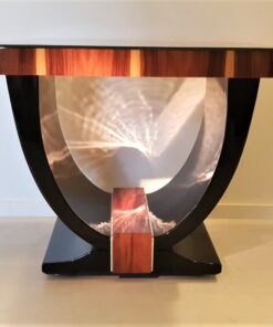 Art Deco Style Side Table Gondola, Side Tables, Luxury Furniture, Art Deco style furniture, living room tables, small tables, coffee table, high gloss