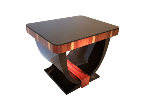 Art Deco Style Side Table Gondola, Side Tables, Luxury Furniture, Art Deco style furniture, living room tables, small tables, coffee table, high gloss