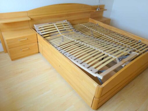 Double Bed With Nightstands